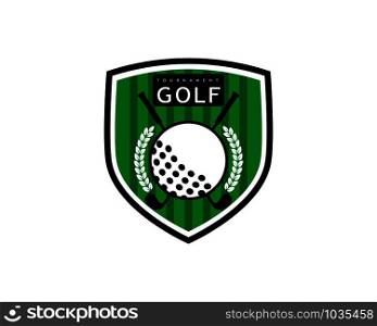 Golf Logo Template vector illustration icon desig