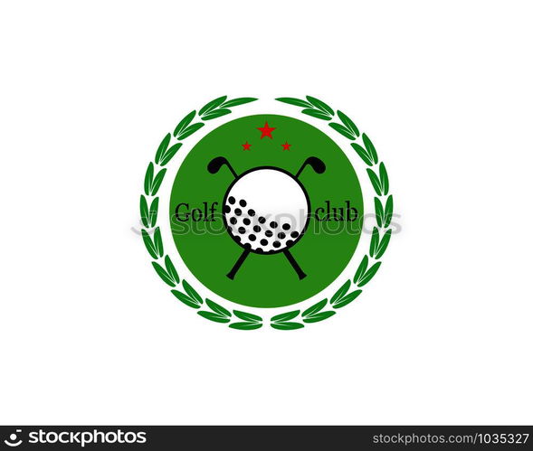 Golf Logo Template vector illustration icon design