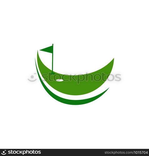 golf logo vector