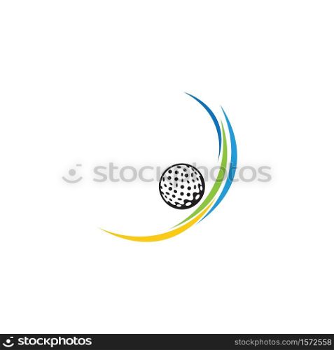 Golf Sport Logo Design Template, vector Illustration