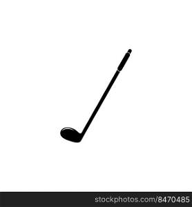 Golf stick icon template vector