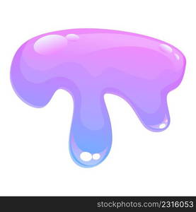 Goo slime icon cartoon vector. Liquid sticky. Paint mucus. Goo slime icon cartoon vector. Liquid sticky