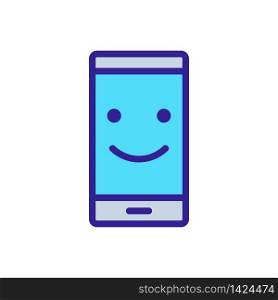 good condition mobile phone icon vector. good condition mobile phone sign. color symbol illustration. good condition mobile phone icon vector outline illustration