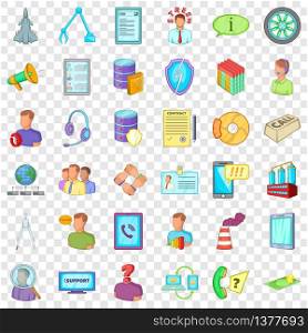 Good economy icons set. Cartoon style of 36 good economy vector icons for web for any design. Good economy icons set, cartoon style