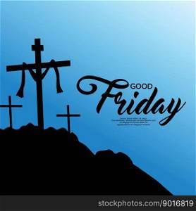 Good Friday. Christian holiday commemorating the crucifixion of Jesus and his death at Calvary