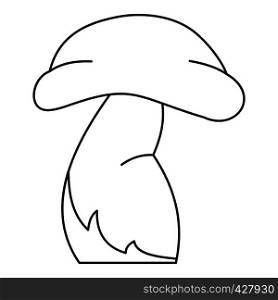 Good mushroom icon. Outline illustration of good mushroom vector icon for web. Good mushroom icon, outline style