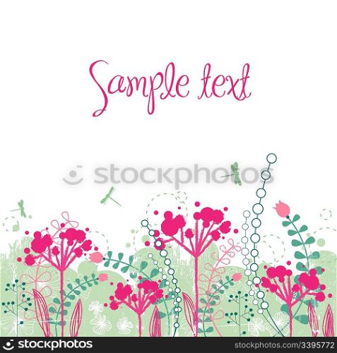 Gorgeous nature theme background with place for your text
