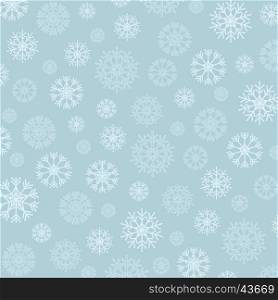 Gorgeous snowflakes background, vector format