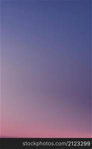 Gorgeous Sunset twilight with clear sky in Pink, Purple,Blue sky,Vertical Dramatic dusk sky landscape in evening,Vector natural banner of sunrise or sunlight for four seasons background
