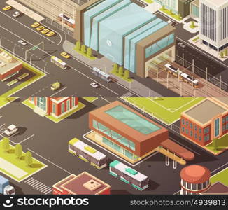 Government Buildings Isometric Banners Set . Government buildings isometric horizontal banners set with establishment symbols isolated vector illustration