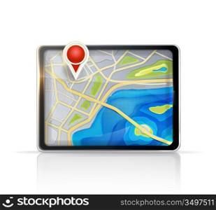 GPS map