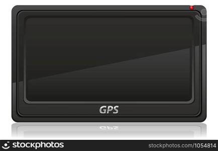 gps navigator vector illustration isolated on white background