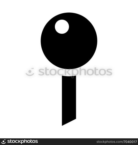 Gps pin mark, icon on isolated background