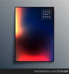 Gradient background design for poster, wallpaper, flyer, brochure cover, typography or other printing products. Vector illustration.. Gradient background design for poster, wallpaper, flyer, brochure cover, typography or other printing products. Vector illustration