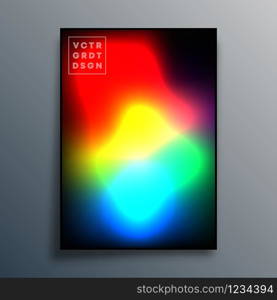 Gradient background designed for poster, wallpaper, flyer, brochure cover, typography or other printing products. Vector illustration.. Gradient background designed for poster, wallpaper, flyer, brochure cover, typography or other printing products. Vector illustration