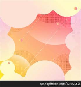 Gradient colors cloud abstract background, stock vector