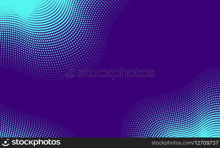 gradient halftone background vector