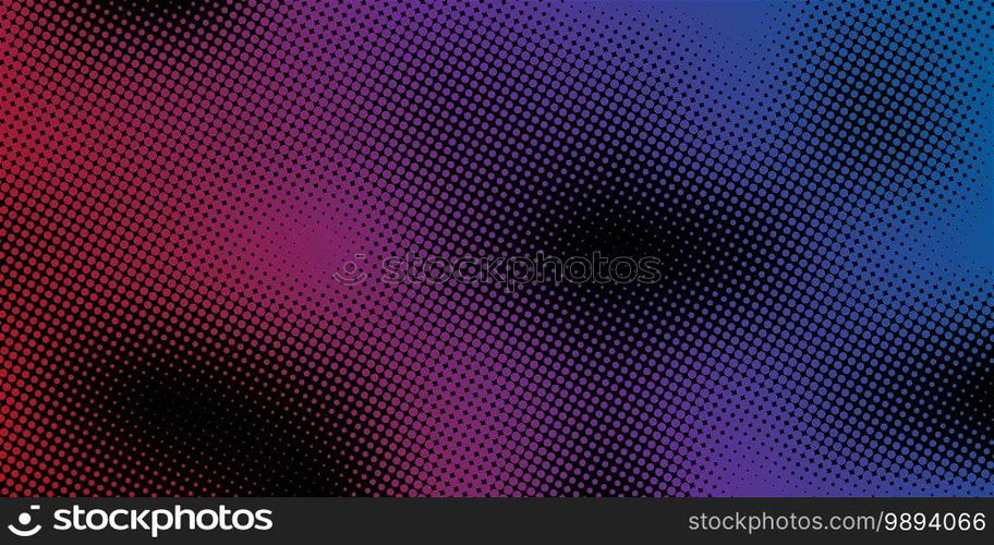 Gradient Halftone Pattern Background. Vector Abstract Dots Backdrop. Vector illustration