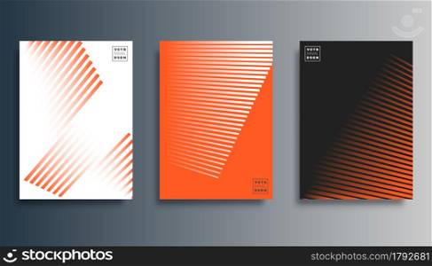 Gradient line minimal design for flyer, poster, brochure cover, background, wallpaper, typography, or other printing products. Vector illustration.. Gradient line minimal design for flyer, poster, brochure cover, background, wallpaper, typography, or other printing products. Vector illustration
