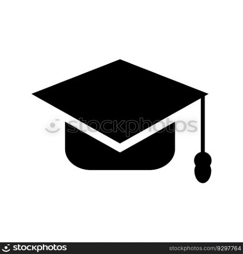 graduate hat Icon vector template illustration logo design