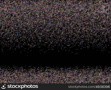 grain texture, vector abstract illustration. Abstract background, optical illusion of gradient effect. Stipple effect. Rhythmic colorful noise particles. Grain texture