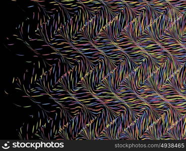 grain texture, vector abstract illustration. Abstract background, optical illusion of gradient effect. Stipple effect. Rhythmic colorful noise particles. Grain texture