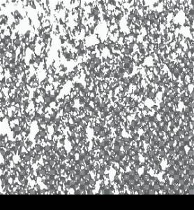 Grainy grunge abstract texture on white background. Vector splatter of calligraphy ink in on gray background. Gray ink blow explosion on white background. Paint spray, drop. Vector.