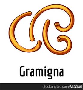 Gramigna icon. Cartoon of gramigna vector icon for web design isolated on white background. Gramigna icon, cartoon style