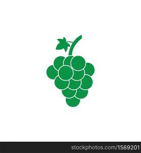 Grapes icon vector illustration design template