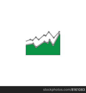 GRAPH ICON VECTOR ILLUSTRATION SYMBOL DESIGN