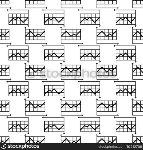 Graph pattern seamless background texture repeat wallpaper geometric vector. Graph pattern seamless vector