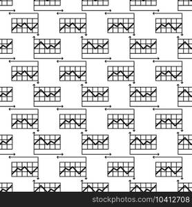 Graph pattern seamless background texture repeat wallpaper geometric vector. Graph pattern seamless vector