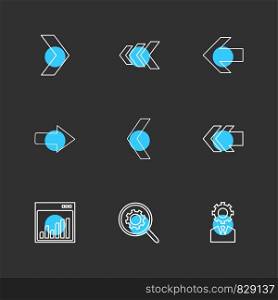 graph , setting , gear , arrows , directions , left , right , pointer , download , upload , up , down , play , pause , foword , rewind , icon, vector, design, flat, collection, style, creative, icons