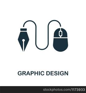 Graphic Design icon. Simple element from design technology collection. Filled Graphic Design icon for templates, infographics and more.. Graphic Design icon. Simple element from design technology collection. Filled Graphic Design icon for templates, infographics and more
