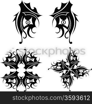 Graphic design Tribal tattoo
