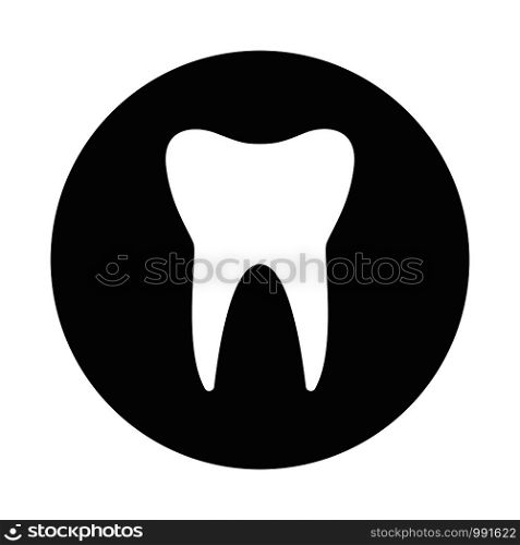 Graphic tooth icon