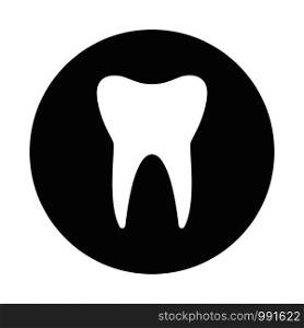 Graphic tooth icon