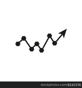graphic up arrow. Profit arrow. Vector illustration. Stock image. EPS 10.. graphic up arrow. Profit arrow. Vector illustration. Stock image. 