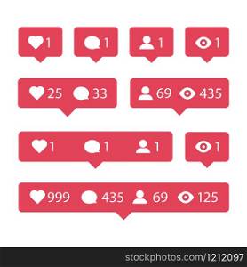 Graphic vector illustration. Mobile phone social media icons