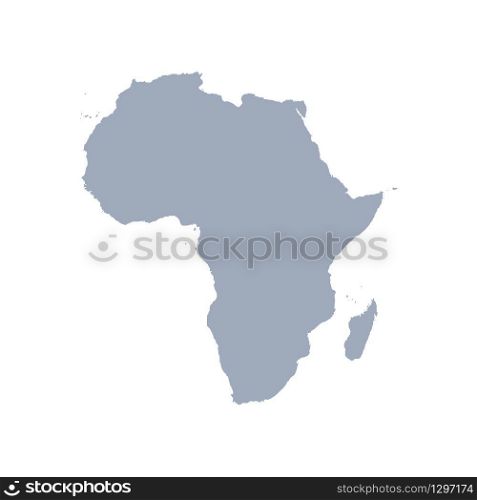 graphic vector of africa countries map, vector. graphic vector of africa countries map