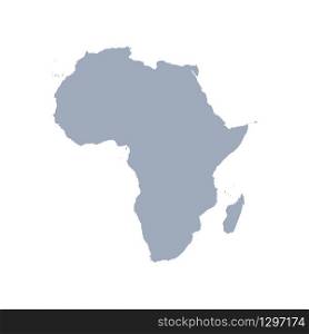 graphic vector of africa countries map, vector. graphic vector of africa countries map