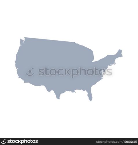 graphic vector of united states map. graphic vector of united states map, vector