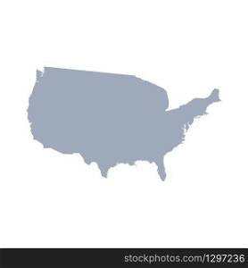 graphic vector of united states map. graphic vector of united states map, vector
