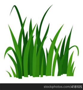 Grass icon. Cartoon illustration of grass vector icon for web. Grass icon, cartoon style