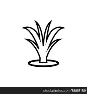 grass icon vector illustration symbol design