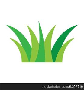 grass icon vector template illustration logo design