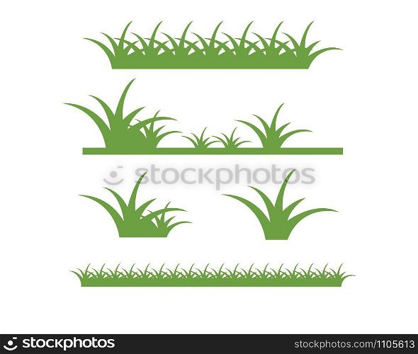 grass vector illustration template design