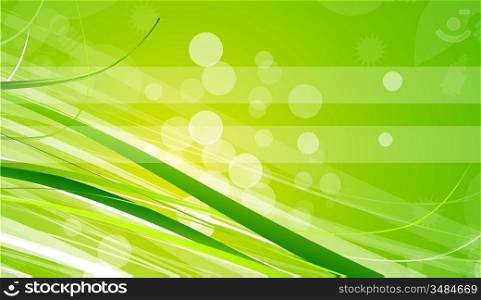 Grass wave lines natural background