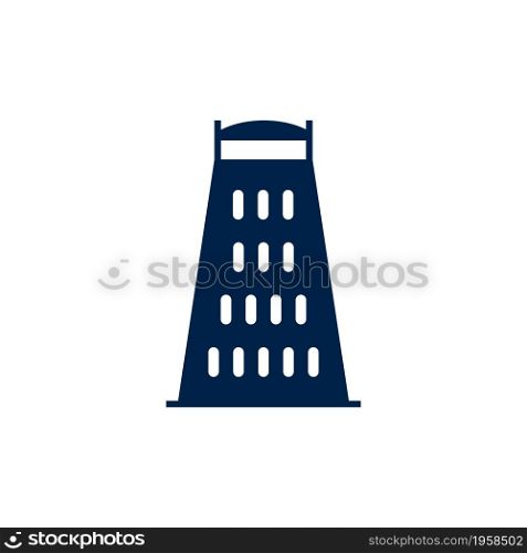 Grater icon. Simple kitchen and cooking illustration. Vector sign for mobile app or website.