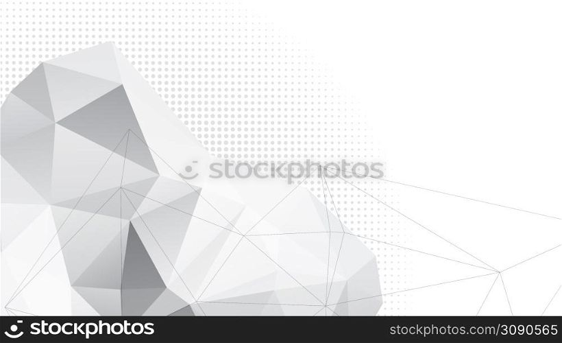 Gray abstract background for designers. Advertisement banner with abstract shapes. Clip Art. Gray abstract background for designers. Advertisement banner with shapes.